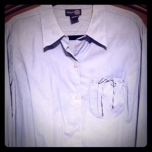 💖Lane Bryant Blue Top